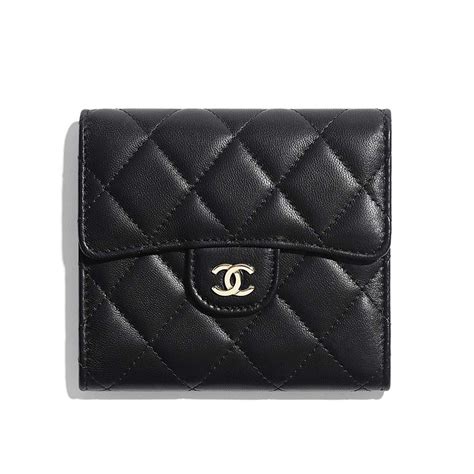 chanel small wallet women's